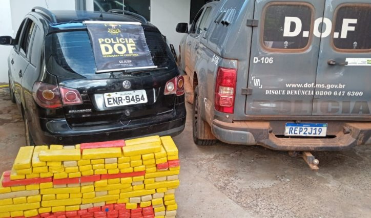 DOF prende homem que transportava mais de 160 quilos de maconha para Campinas