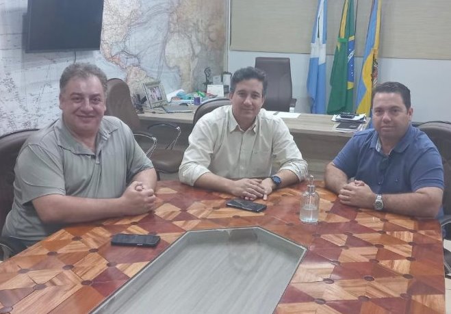 Nova Alvorada do Sul: Neno Razuk se reúne com prefeito e lideranças locais