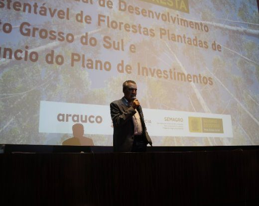Arauco vai investir R$ 15 bilhões em fábrica no Mato Grosso do Sul com geração de 12 mil empregos