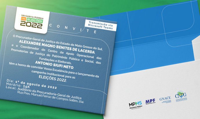 MPMS, MPF, GNACE e CNPG lançam na próxima segunda-feira a campanha “Ministério Público nas eleições 2022”
