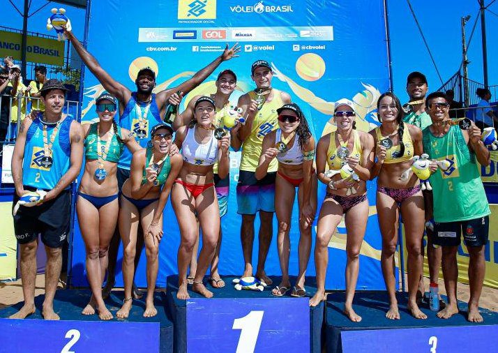 Confira os vencedores do Circuito Brasileiro de vôlei de praia em Campo Grande, veja fotos