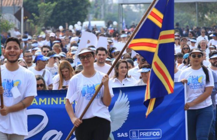 15ª Caminhada da Paz levou mensagem de pacificação em Campo Grande