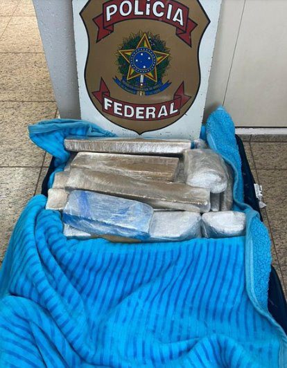 PF prende mulher com quase 24 kg de droga no Aeroporto de Ponta Porã