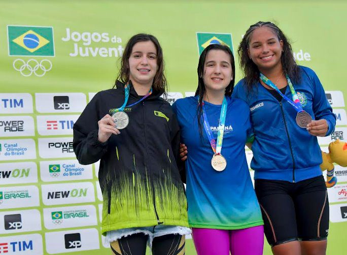 Na natação, Mato Grosso do Sul chega à primeira medalha nos Jogos da Juventude 2022