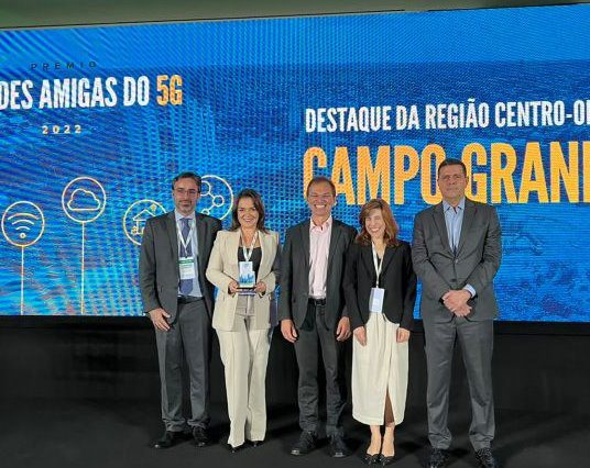 Campo Grande é destaque do Centro-Oeste no Prêmio Cidades Amigas do 5G