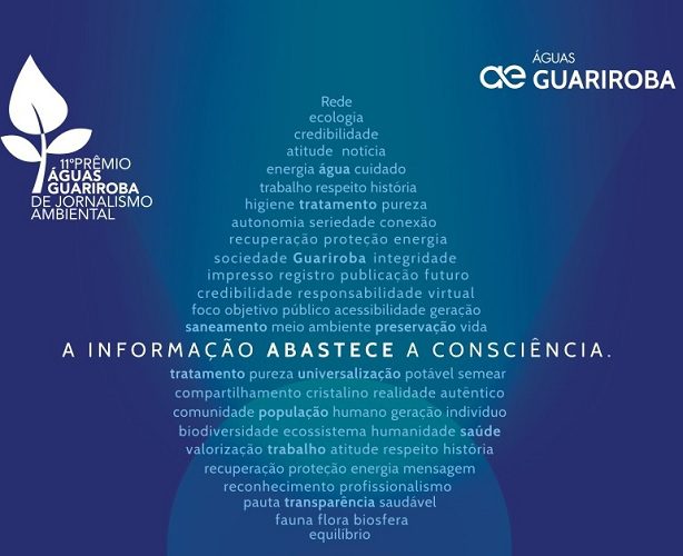 Inscrições para o 11º Prêmio Águas Guariroba de Jornalismo Ambiental são prorrogadas para 15 de novembro