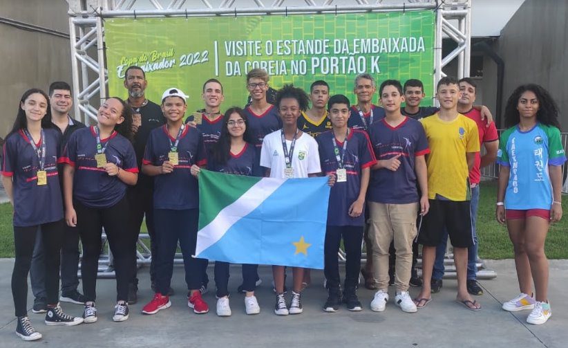 Equipe sul-mato-grossense retorna da Copa do Brasil de Taekwondo com 15 medalhas