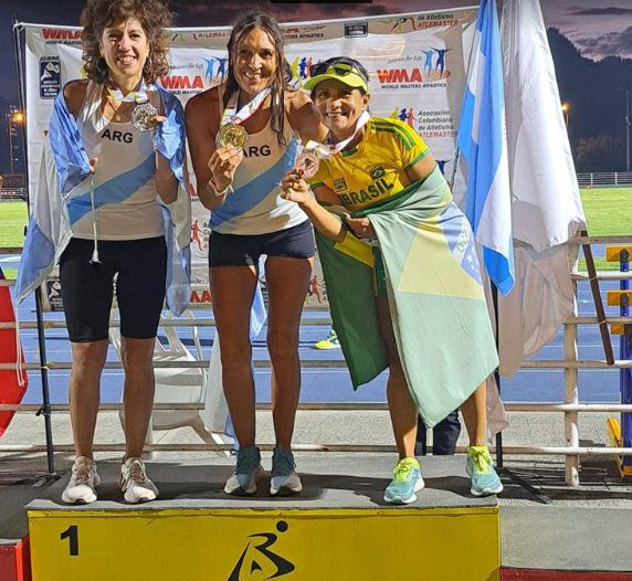 Sul-matogrossense Lúcia Aguiar representa o Brasil e conquista Bronze no XX Campeonato Sul-Americano de Atletismo Máster, na Colômbia