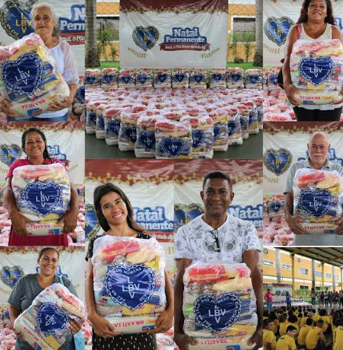 LBV dá início à entrega de 50 mil cestas de alimentos para famílias em situação de vulnerabilidade social