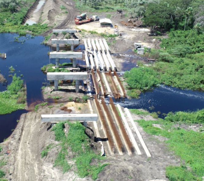 Estado constrói 71 pontes de concreto para dar logística e competitividade ao campo
