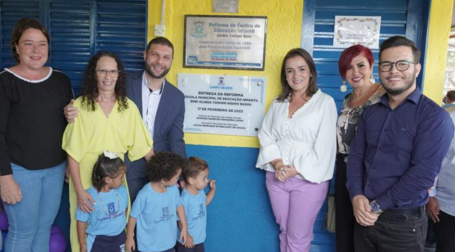 Prefeitura entrega primeira da série de reformas em escolas da Reme