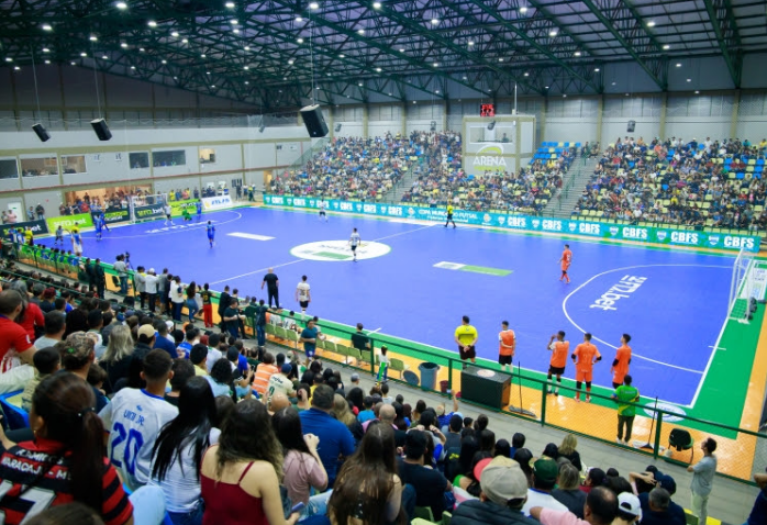 Com apoio do Governo, Arena Maracaju recebe a Supercopa Masculina de Futsal a partir de quarta-feira