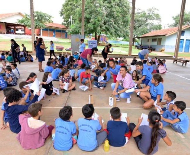 Crianças de Rio Negro aprendem e dão exemplo na primeira edição do projeto AGEMS de educação ambiental