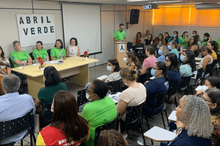 Hospital Regional abre oficialmente Campanha Abril Verde, sobre acidentes de trabalho e doenças ocupacionais