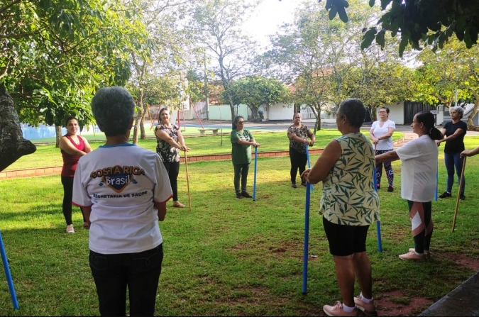 Costa Rica: Atividades físicas ao ar livre e palestras marcam a semana nas Unidades de Saúde