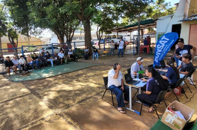 Ação Itinerante da Funsat no Coophatrabalho encaminha mais de 100 pessoas ao mercado de trabalho