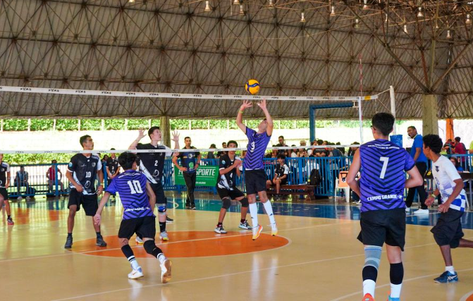 Jogos Escolares: Campo Grande domina etapa do voleibol de 15 a 17 anos, com título no feminino e masculino