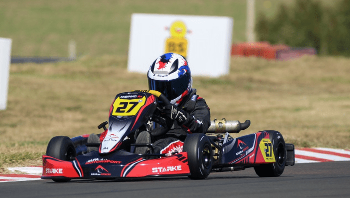 Com apoio da Fundesporte, Fabinho Bianchi disputa o Brasileiro de Kart no Sul do país