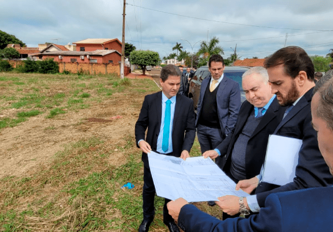Em Maracaju, presidente do TJMS inicia encaminhamentos para construção de novo Fórum