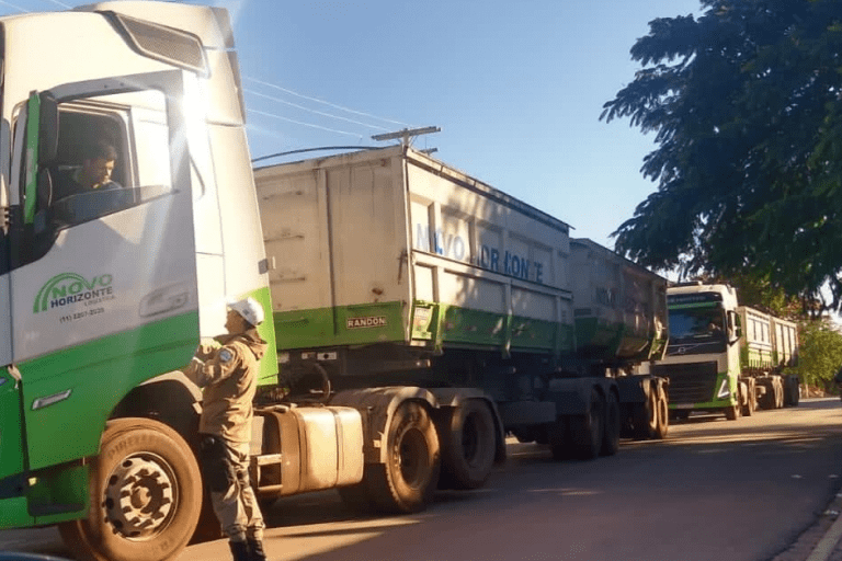 Ladário: Prefeitura sanciona Lei que proíbe trânsito de veículos pesados dentro da cidade