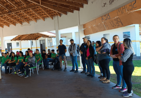 Ponta Porã: Estudantes realizam atividade de intercâmbio na Aldeia Pirakua