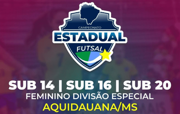 Aquidauana sediará o Campeonato Estadual de Futsal Feminino