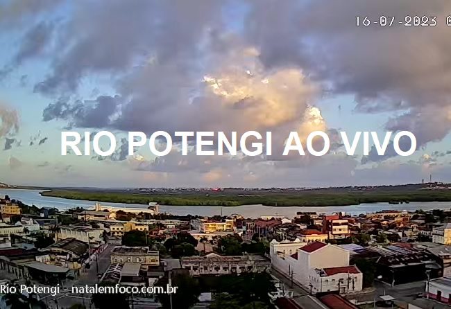 Confira Câmera ao vivo do Rio Potengi em Natal no Rio Grande do Norte