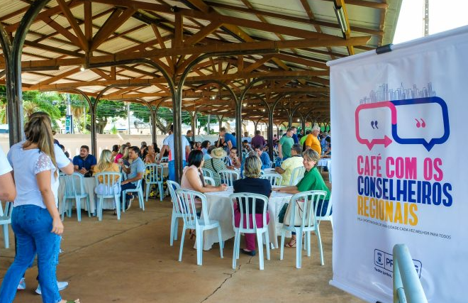 Prefeitura realiza 5ª edição do Café com os Conselheiros Regionais na Região Urbana do Anhanduizinho