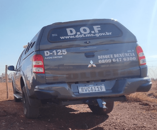 Dois Irmãos do Buriti: DOF apreende pasta base de cocaína em tanque de carro e recaptura foragido