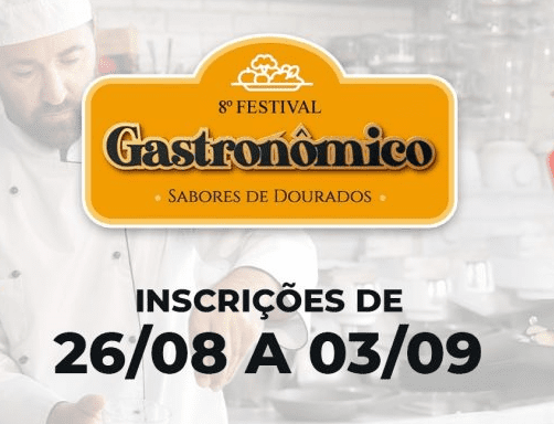 Festival Gastronômico Sabores de Dourados abre inscrições para oitava edição