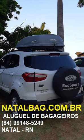 Viajando: Opção de aluguel de bagageiros automotivos em Natal/RN