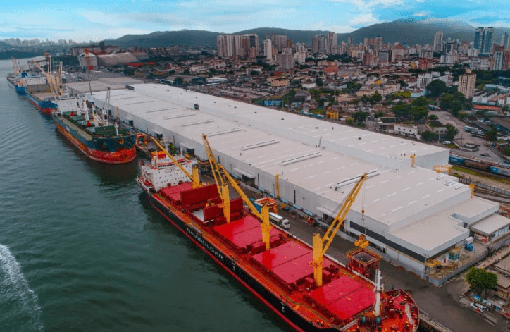 Celulose que sai de Três Lagoas chega até o Porto de Santos em novo terminal da Eldorado