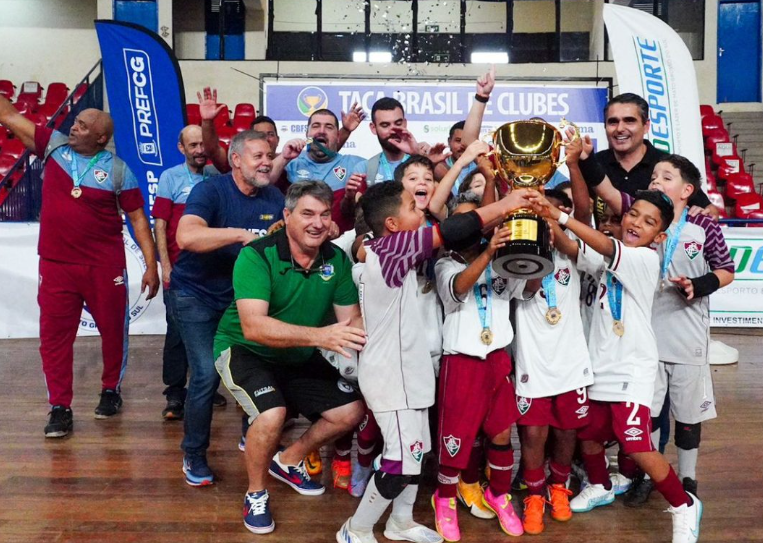 Em Campo Grande, Fluminense fica com o título da Taça Brasil Sub-8 de futsal