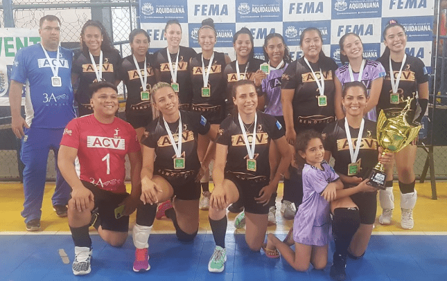 Liga MS de Voleibol define os primeiros campeões regionais em Aquidauana e Mundo Novo