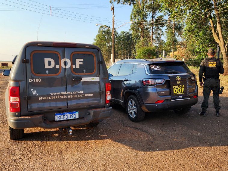 DOF recupera carro de luxo em menos de 24 horas após ser furtado em Campo Grande