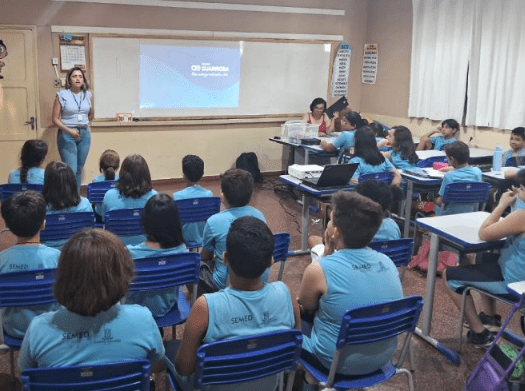 Só em 2023, mais de 3 mil alunos já receberam palestras de programa de educação ambiental da Águas Guariroba