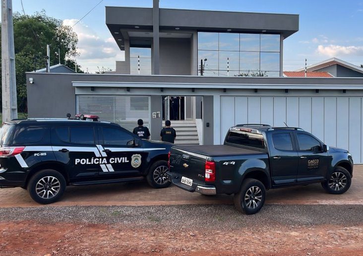 GAECO/MPMS e Corregedoria-Geral da Polícia Civil deflagram a segunda fase da Operação “Safe Shipping” em Dourados e Ponta Porã