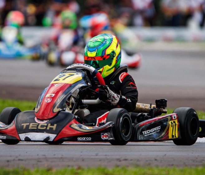 Com apoio da Fundesporte, Fabinho Bianchi disputa o Brasileiro de Kart no Sul do país
