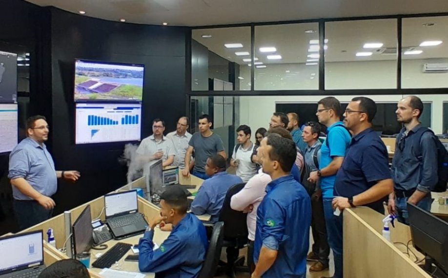 Águas Guariroba recebe grupo de profissionais da Companhia Riograndense de Saneamento