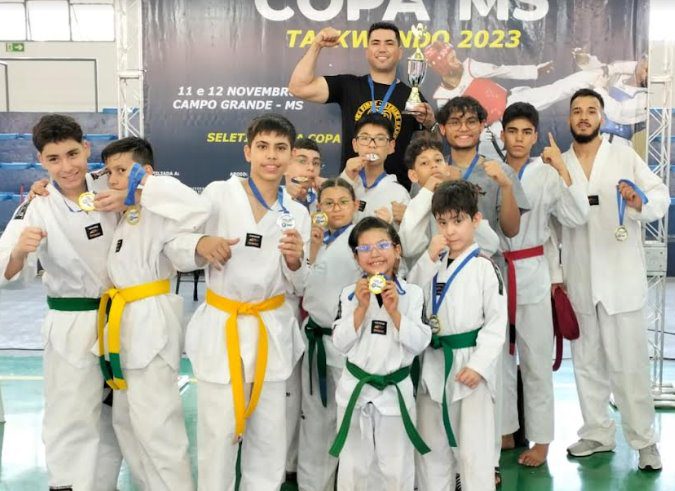 Taekwondo de Ponta Porã tem 11 classificados para Copa do Brasil