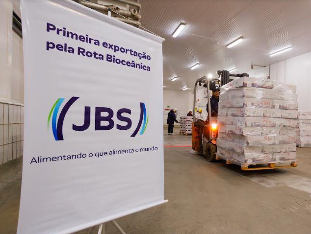 JBS fará o primeiro transporte de carga pela Rota de Integração Latino-Americana