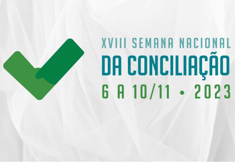 Semana da Conciliação será realizada de 6 a 10 de novembro